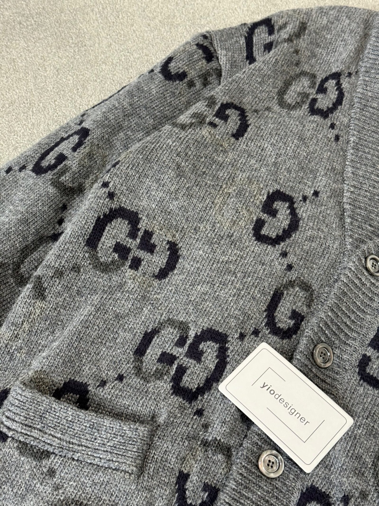 Gucci | Gucci cardigan | Close-Up | yiodesigner.co.uk