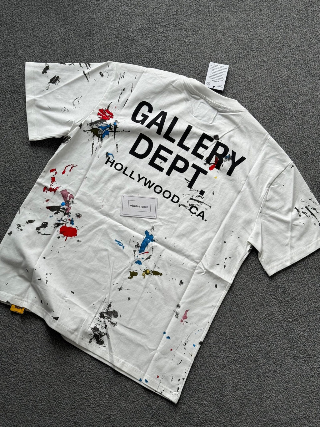 Gallery Dept | Gallery dept t-shirt | Back View | yiodesigner.co.uk