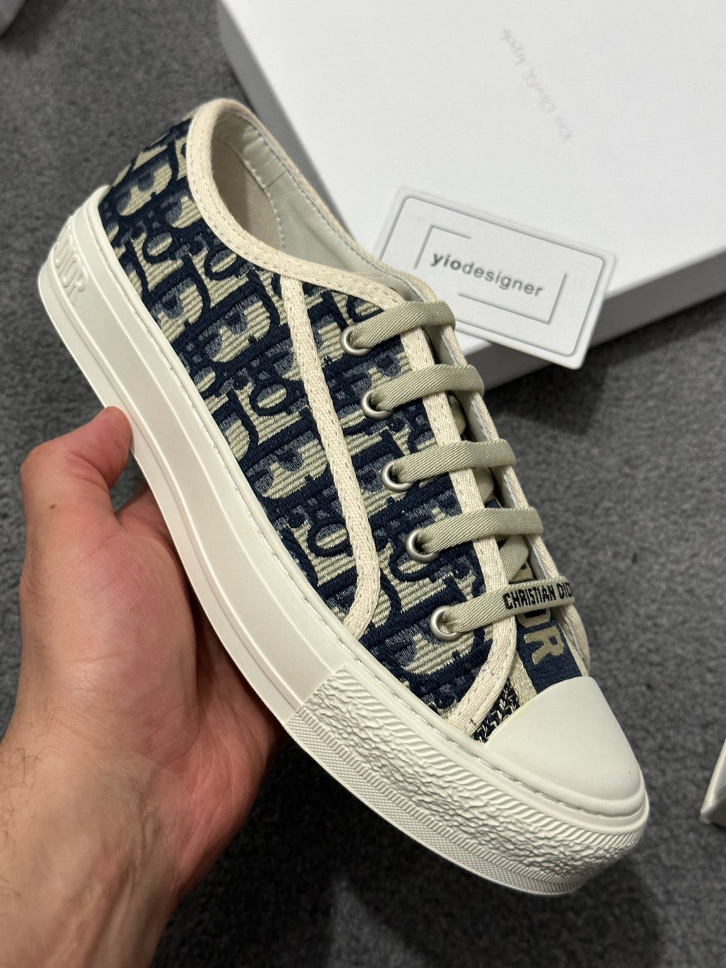 Dior | Dior sneaker | Back View | yiodesigner.co.uk