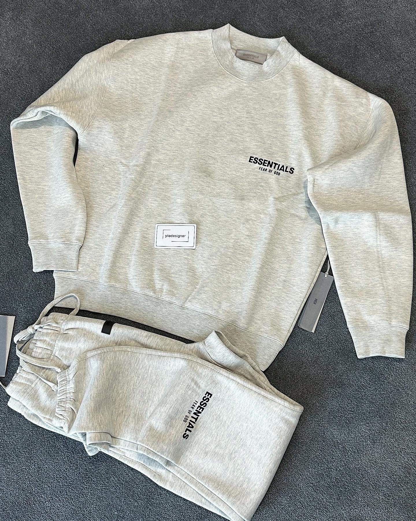 Fear of God Essentials | Essential sweater | Side View | yiodesigner.co.uk