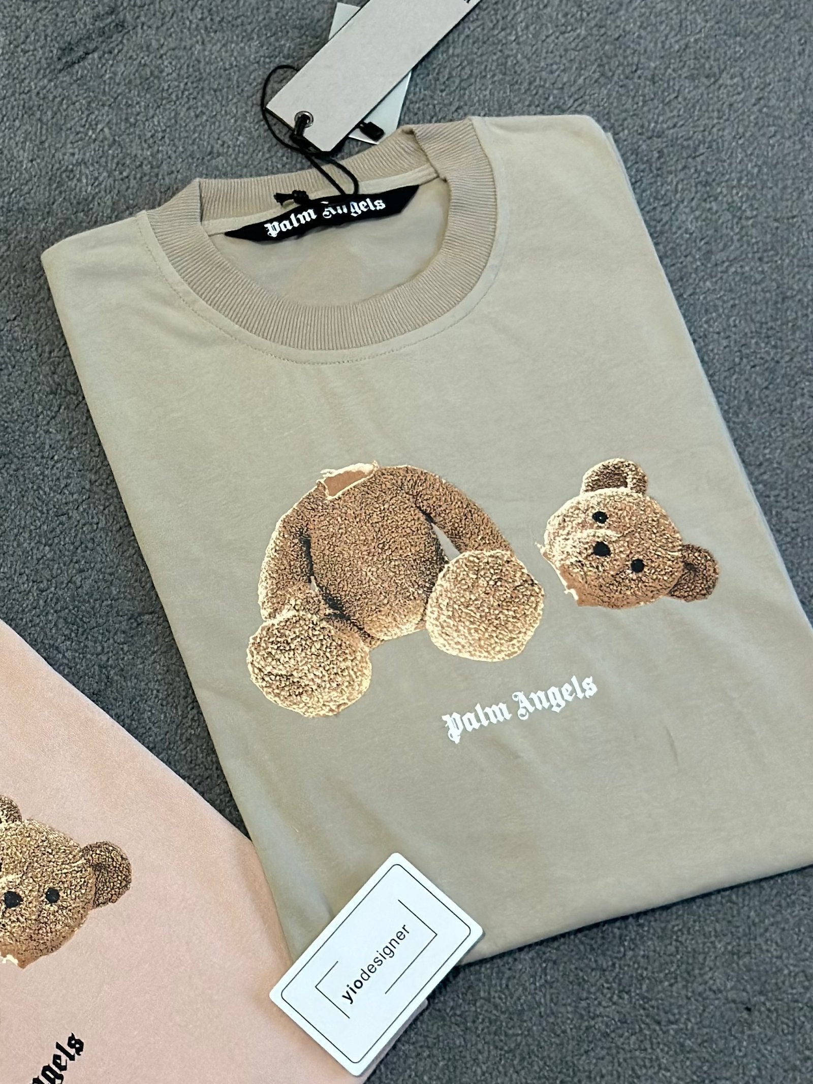 Palm Angels | Palm angels t-shirts  ( oversized )khaki | Size M | yiodesigner.co.uk