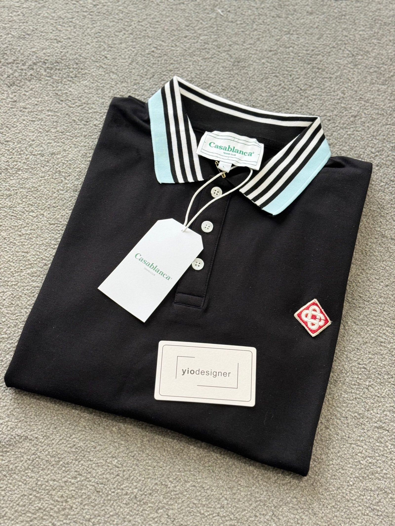 Casablanca | Casablanca polo | Size XL | Side View | yiodesigner.co.uk
