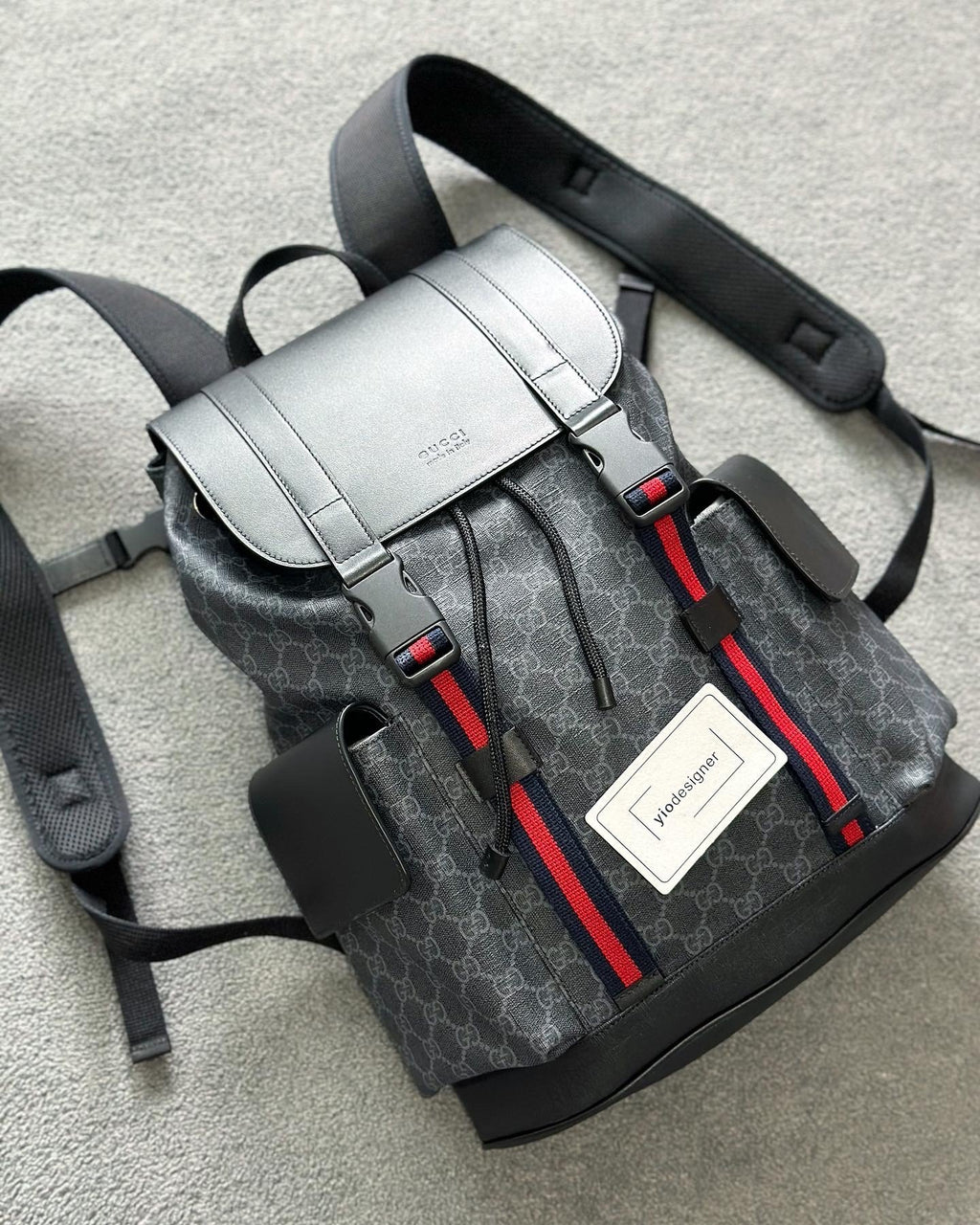 Gucci | Gucci backpack | Back View | yiodesigner.co.uk