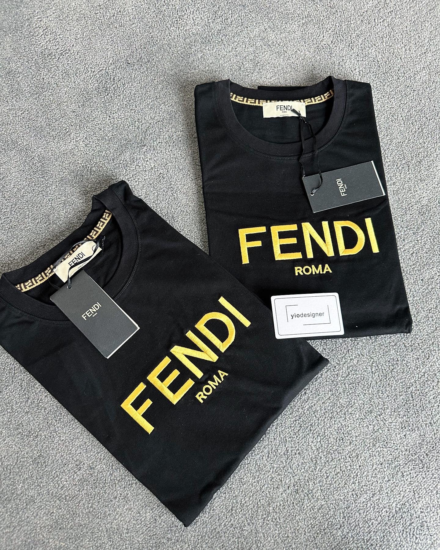 Fendi | Fendi T-shirt | Back View | yiodesigner.co.uk