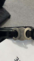Celine | Celine  belt silver buckle | Size 95 | Back View | yiodesigner.co.uk
