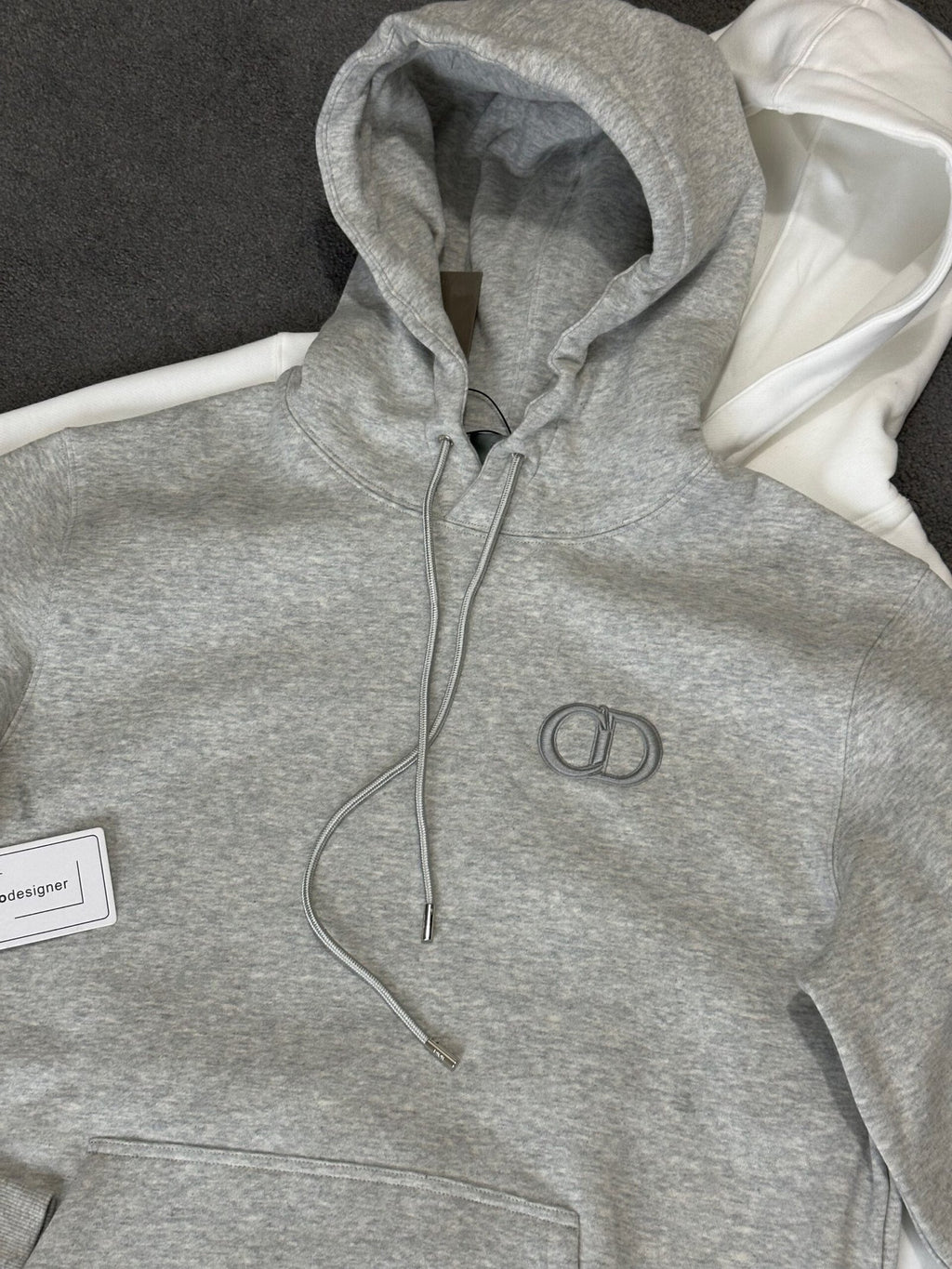 Dior | Dior CD hoody grey | Label View | yiodesigner.co.uk