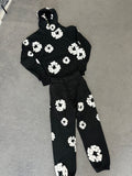 Denim Tears | Denim tears tracksuit black and white | Size XL | Detail Shot | yiodesigner.co.uk