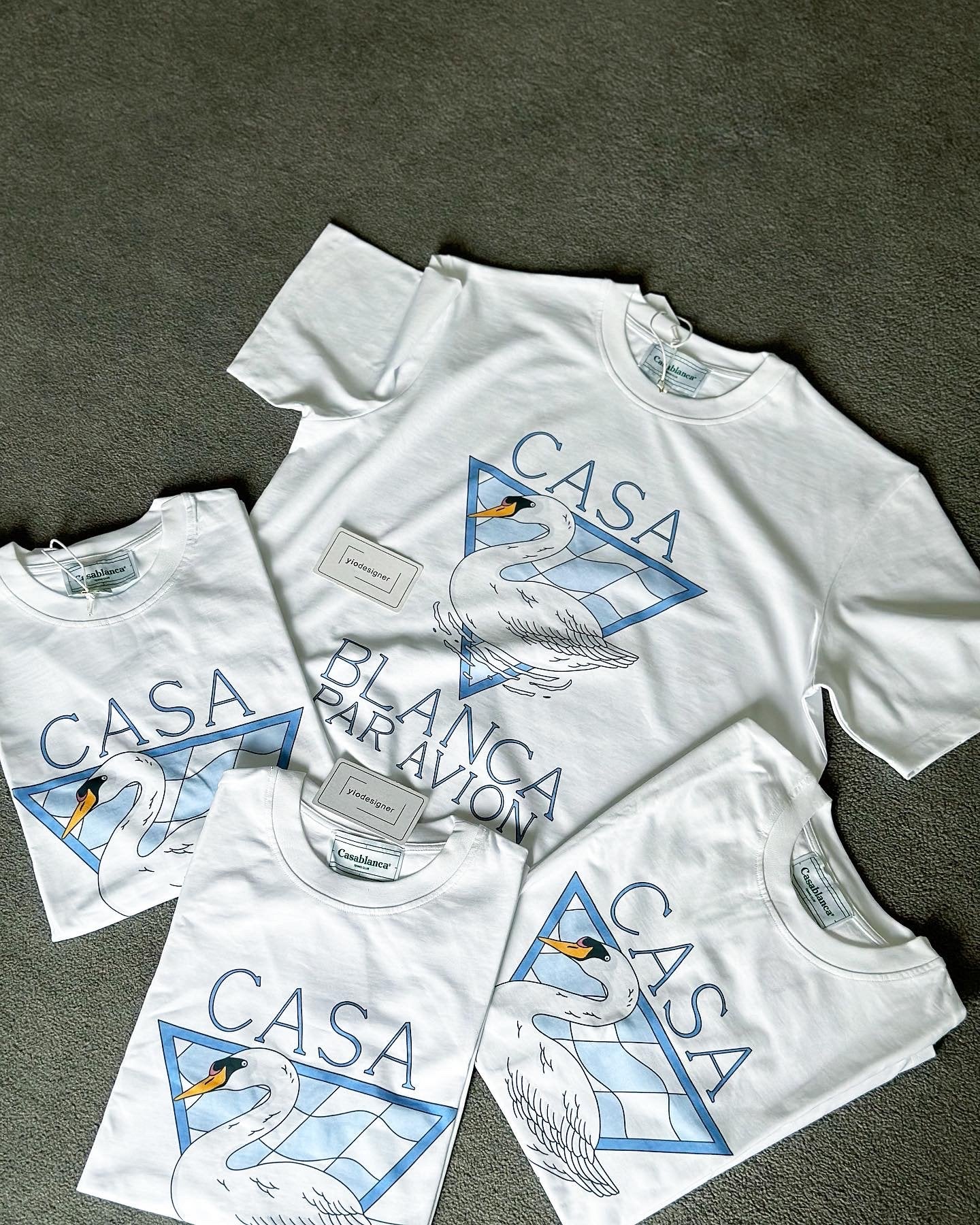 Casablanca | Casablanca T-shirt | Detail Shot | yiodesigner.co.uk