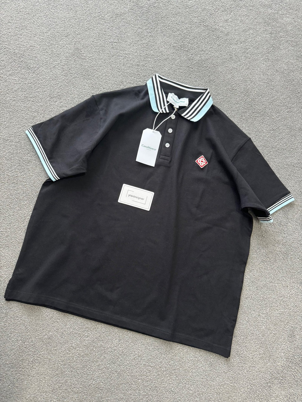 Casablanca | Casablanca polo | Detail Shot | yiodesigner.co.uk