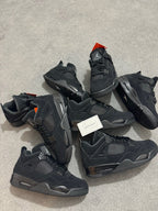 Jordan | Jordan 4 black cat | Side View | yiodesigner.co.uk