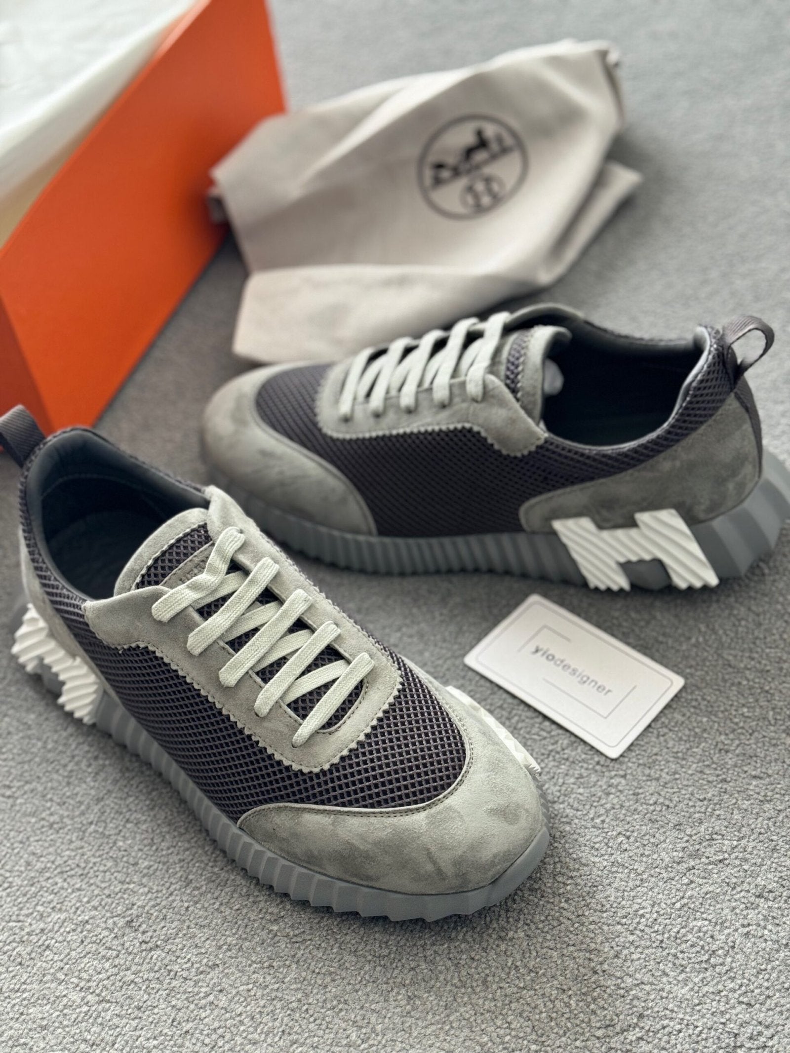 Hermes | Hermes sneaker | Size 10 | Detail Shot | yiodesigner.co.uk