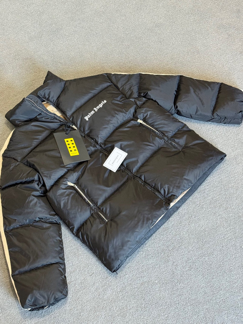 Moncler | Moncler x palm angels coat | Back View | yiodesigner.co.uk