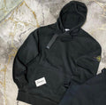 Stone Island | Stone island hoody black | Size XL | yiodesigner.co.uk