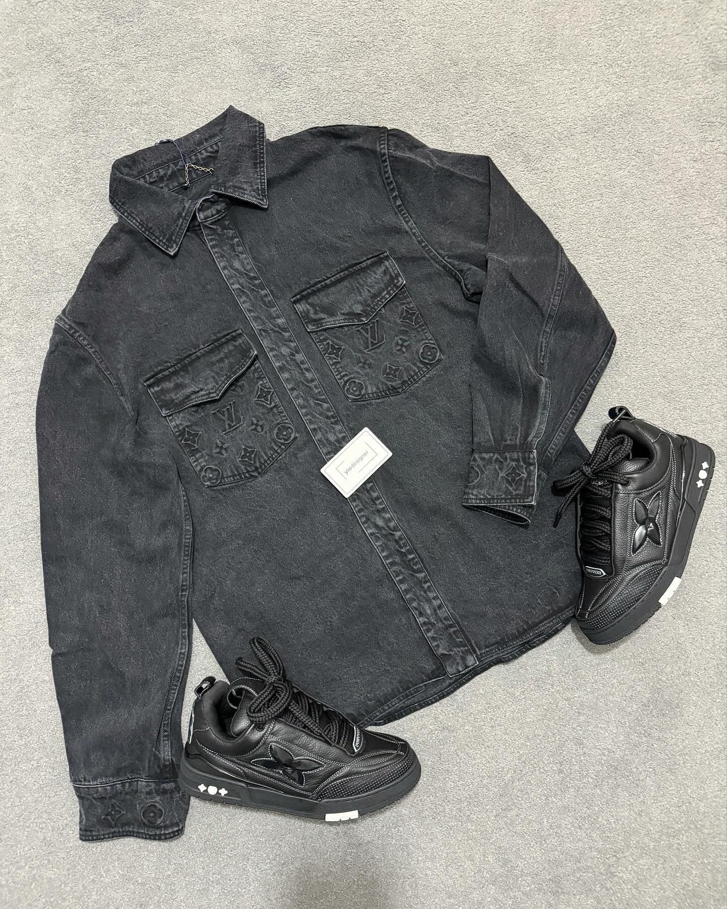 Louis Vuitton | Lv denim shirt | Size XL | yiodesigner.co.uk