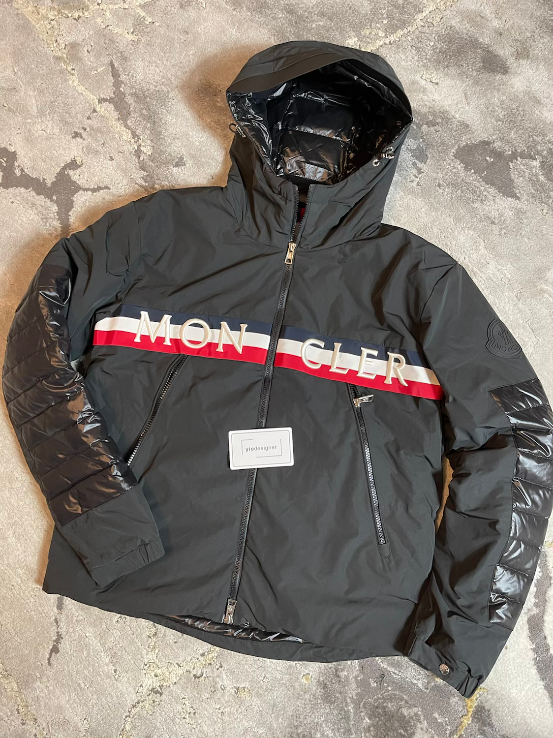 Moncler | Moncler jacket | Side View | yiodesigner.co.uk