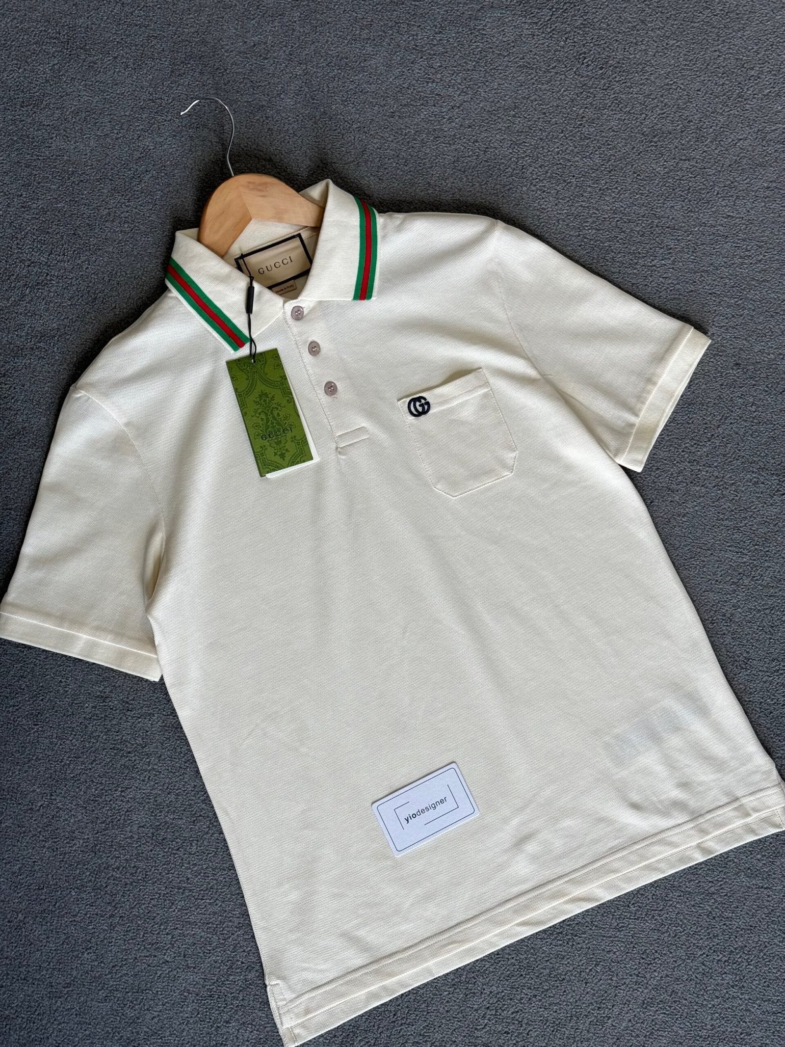 Gucci | Gucci polo | Size L | Side View | yiodesigner.co.uk