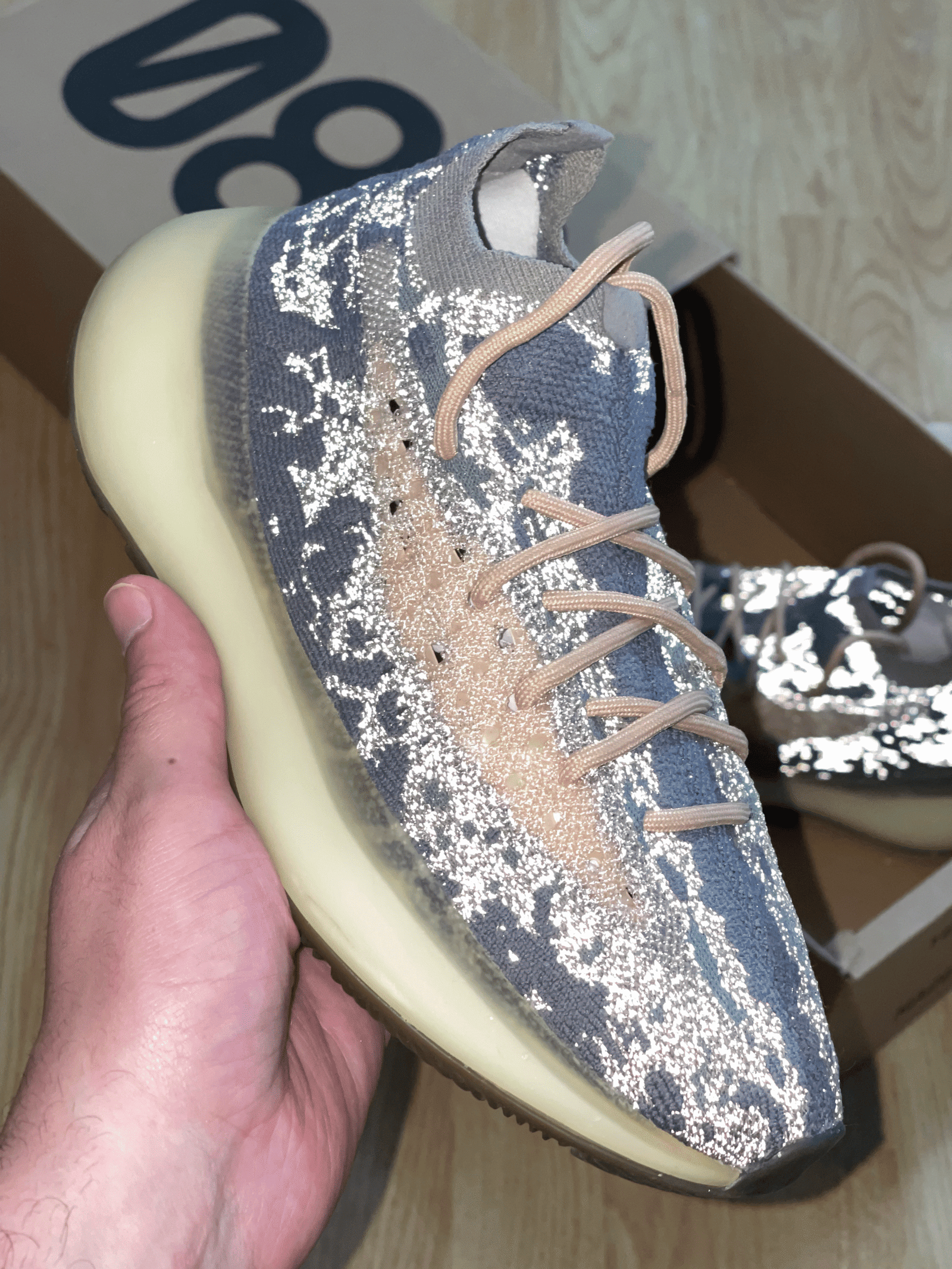 Yeezy | adidas Yeezy 380 | Detail Shot | yiodesigner.co.uk