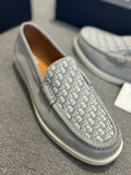 Dior | Dior grey loafer (shoes) | Size 8 | Front View | yiodesigner.co.uk