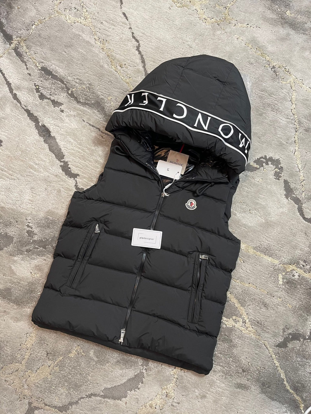 Moncler | Moncler gilet (body warmer) | Size 3 | Back View | yiodesigner.co.uk
