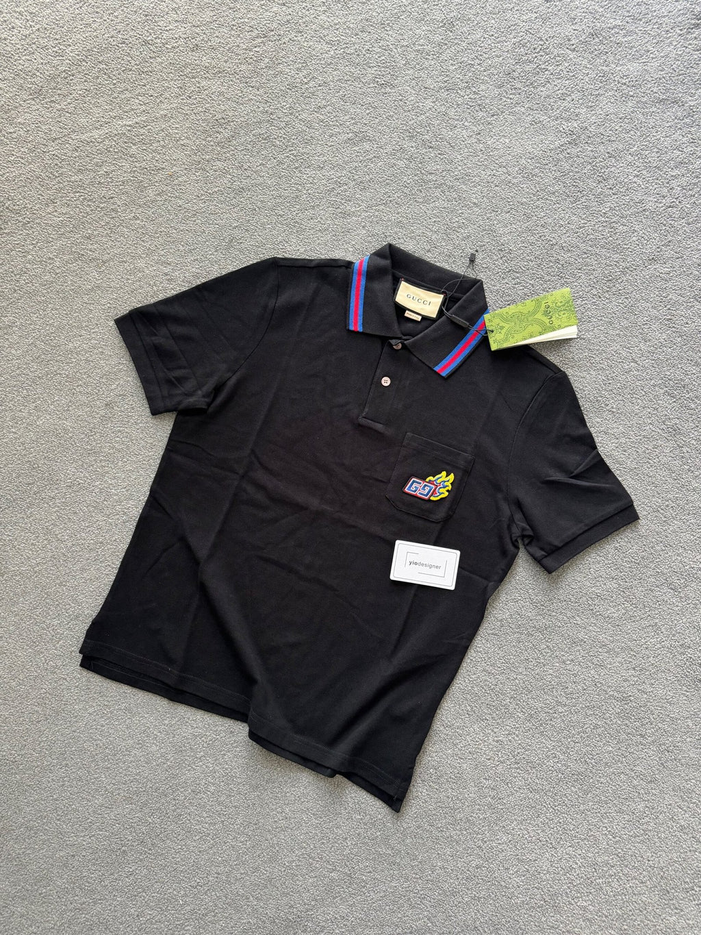 Gucci | Gucci polo | Size XS | Front View | yiodesigner.co.uk