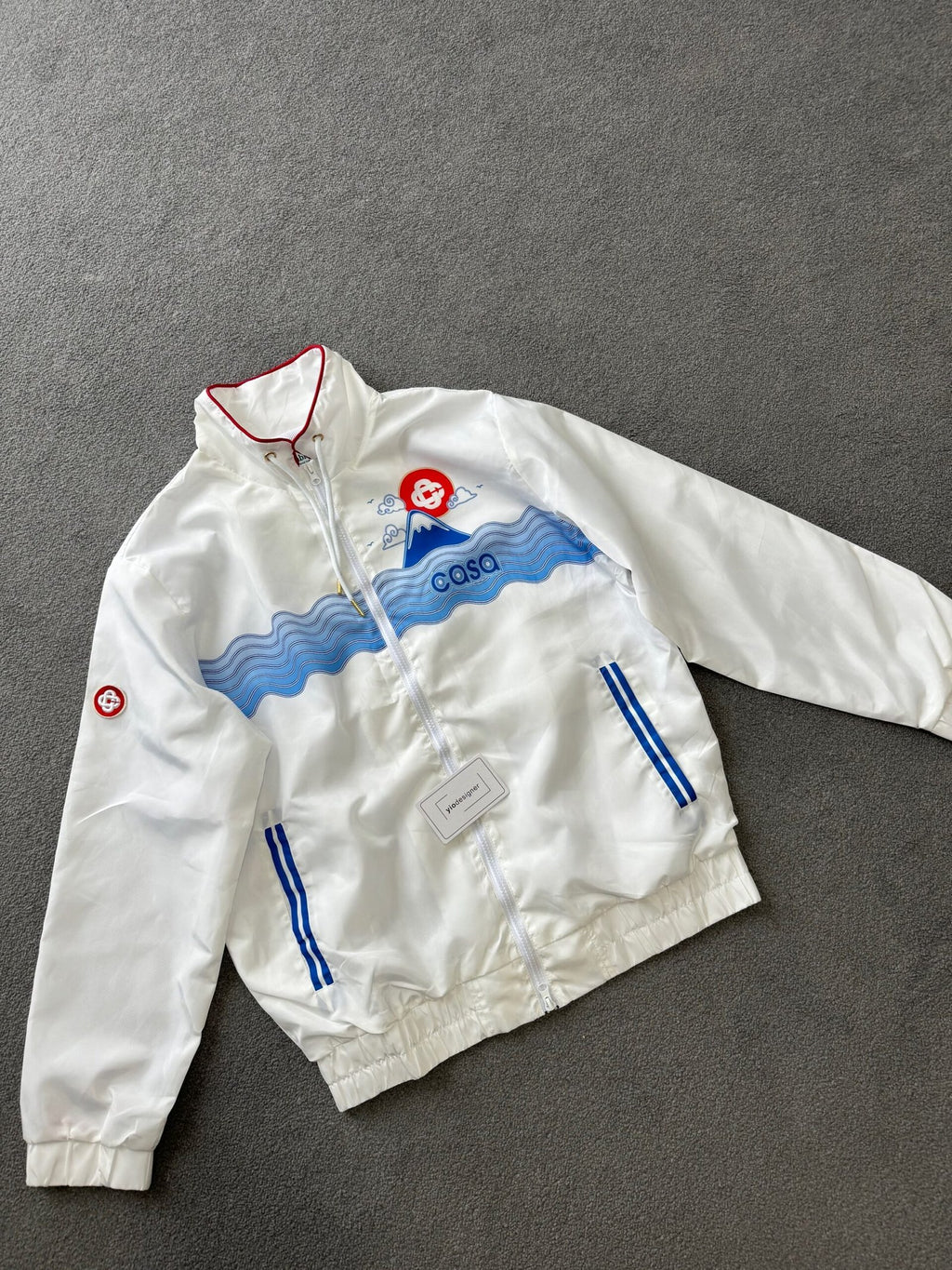 Casablanca | Casablanca windbreaker | Size L | Side View | yiodesigner.co.uk