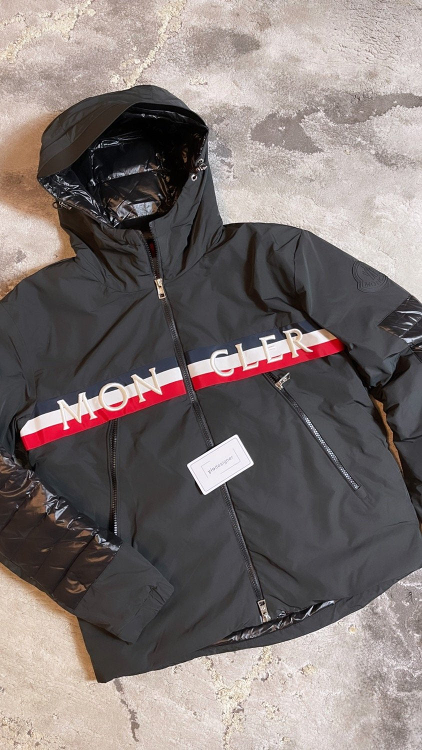 Moncler | Moncler jacket | Detail Shot | yiodesigner.co.uk