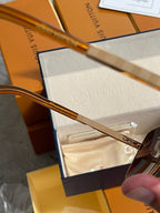 Louis Vuitton | Lv attitude sunglasses | Detail Shot | yiodesigner.co.uk