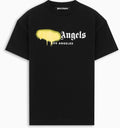 Palm Angels | palm angles black LA spray logo | Size S | yiodesigner.co.uk
