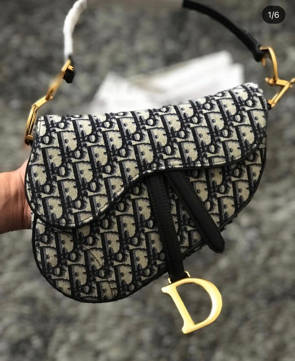 Dior | Womans saddle bag | Front View | yiodesigner.co.uk