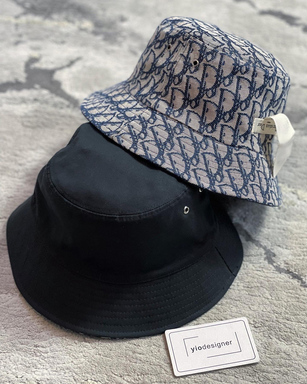 Dior | Prada hat | Lifestyle Shot | yiodesigner.co.uk