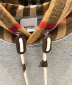 Burberry | Burberry hoody grey | Side View | yiodesigner.co.uk