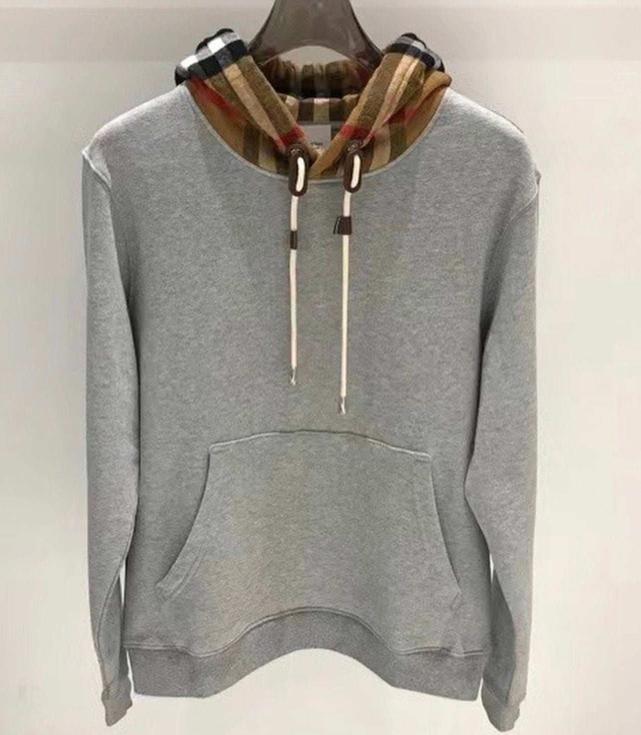 Burberry | Burberry hoody grey | Size S | Front View | yiodesigner.co.uk