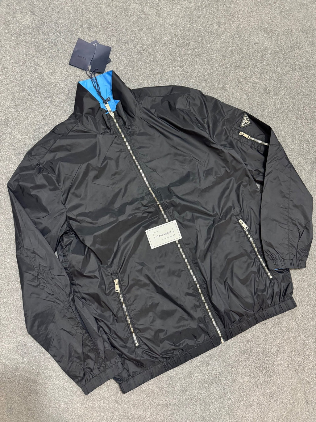Prada | Prada windbreaker | Detail Shot | yiodesigner.co.uk