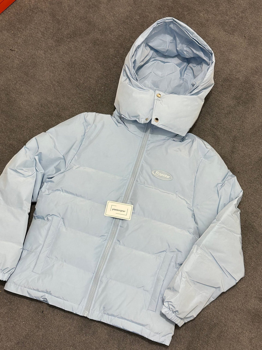 Trapstar | TRAPSTAR Puffer | Baby Blue | Full Body | yiodesigner.co.uk