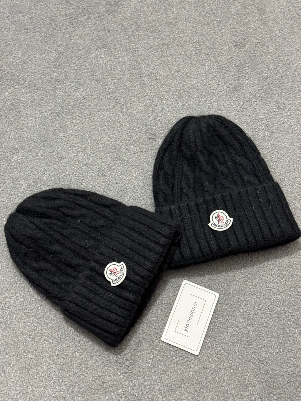 Moncler | Moncler hat | Front View | yiodesigner.co.uk