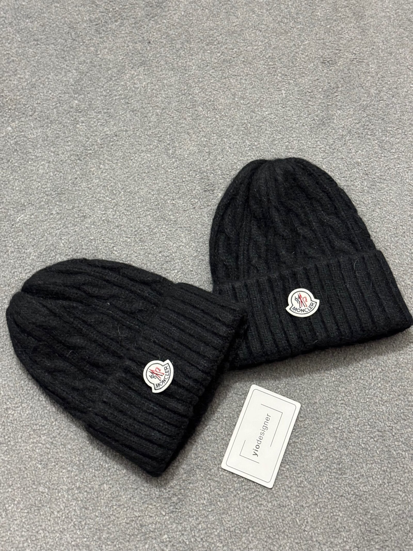 Moncler | Moncler hat | Front View | yiodesigner.co.uk