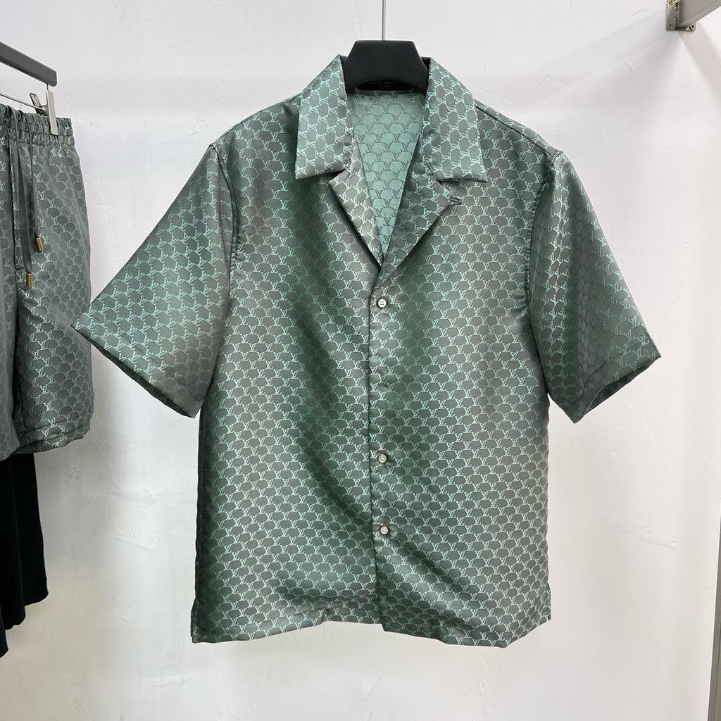 Louis Vuitton | Lv set ( shirt and short) | Close-Up | yiodesigner.co.uk