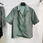 Louis Vuitton | Lv set ( shirt and short) | Close-Up | yiodesigner.co.uk