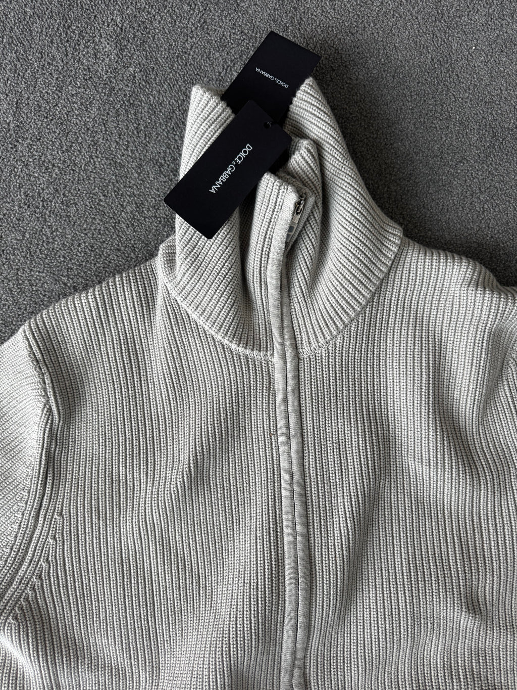 Dolce gabana zip up jumper