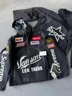 SUPREME X VANSON LEATHERS GORE-TEX SHELL JACKET BLACK