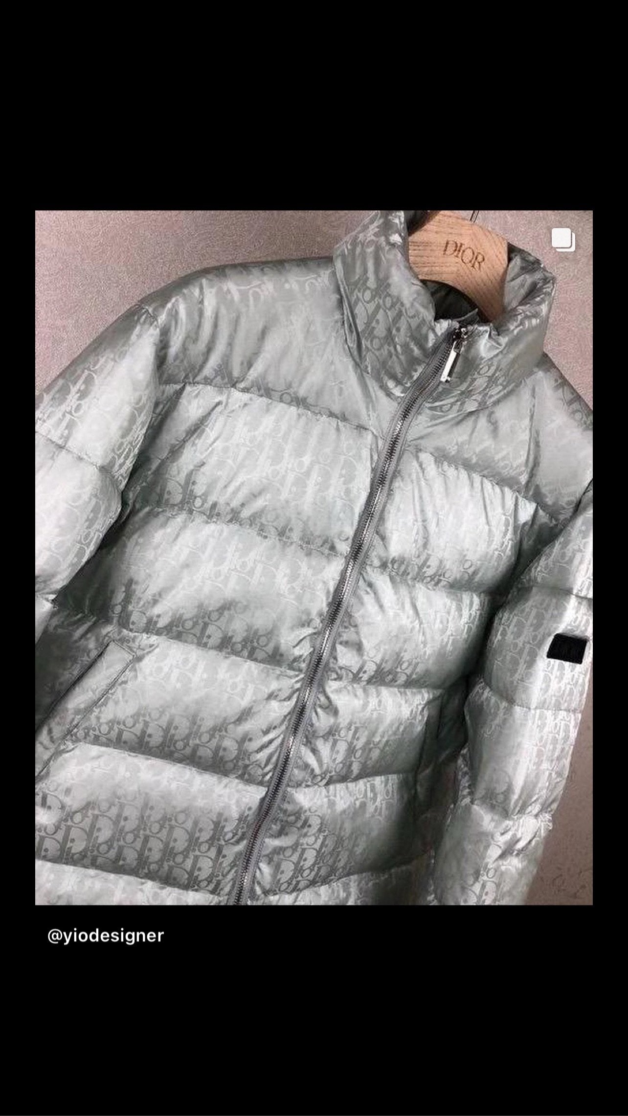 Dior | Dior oblique coat | Size XL | yiodesigner.co.uk