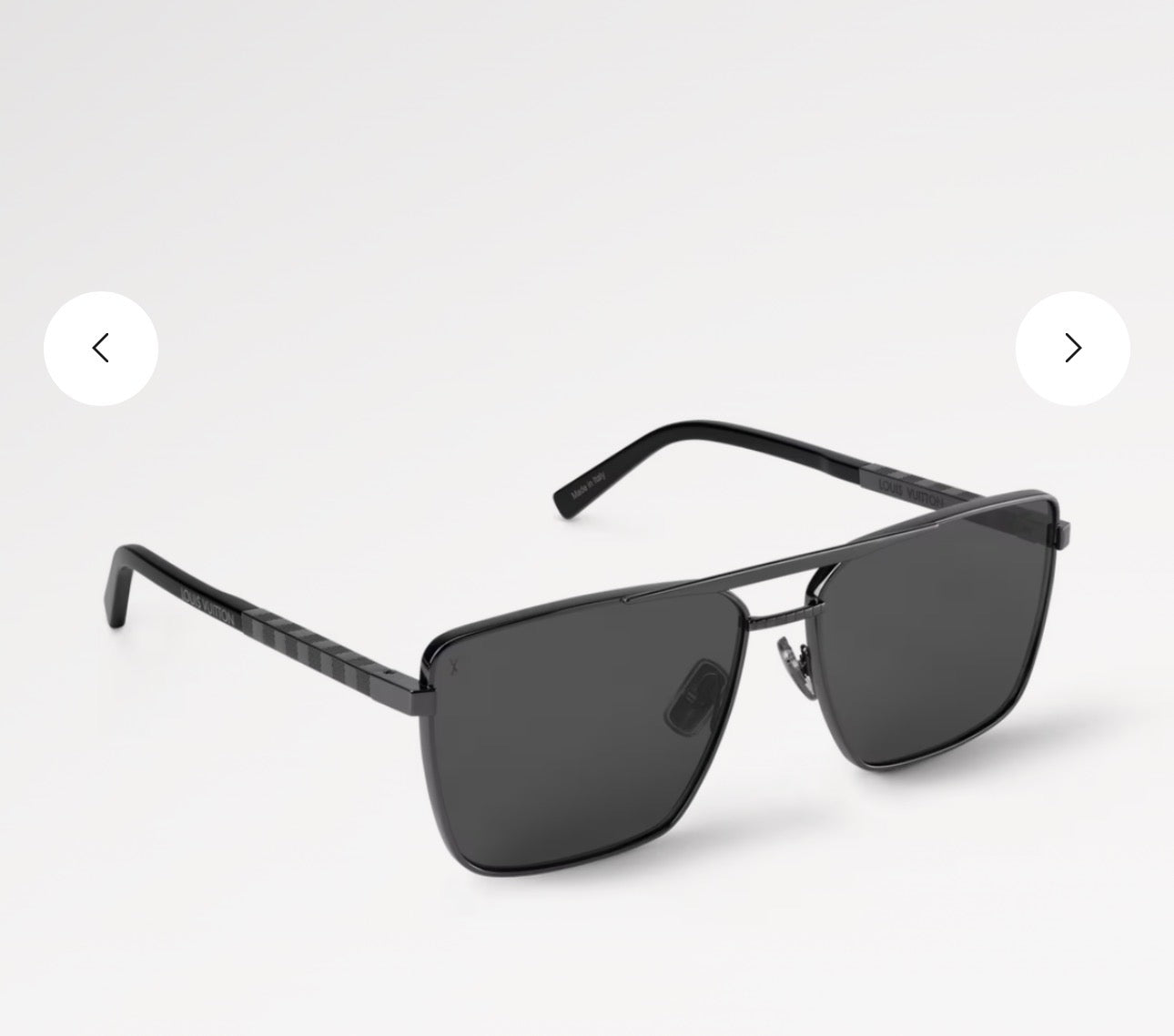 Lv attitude square sunglasses