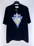 Casablanca | Casablanca T-shirt black | Size S | Front View | yiodesigner.co.uk