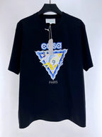 Casablanca | Casablanca T-shirt black | Size S | Front View | yiodesigner.co.uk