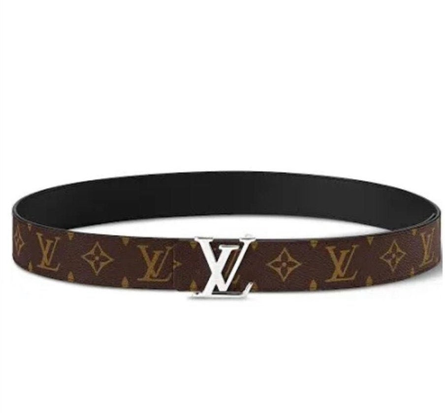 Louis Vuitton | Lv belt brown | Size 90 | Front View | yiodesigner.co.uk