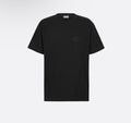 Dior | Dior cd t-shirt black | Size XL | Close-Up | yiodesigner.co.uk