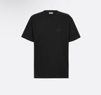 Dior | Dior cd t-shirt black | Size XL | Close-Up | yiodesigner.co.uk