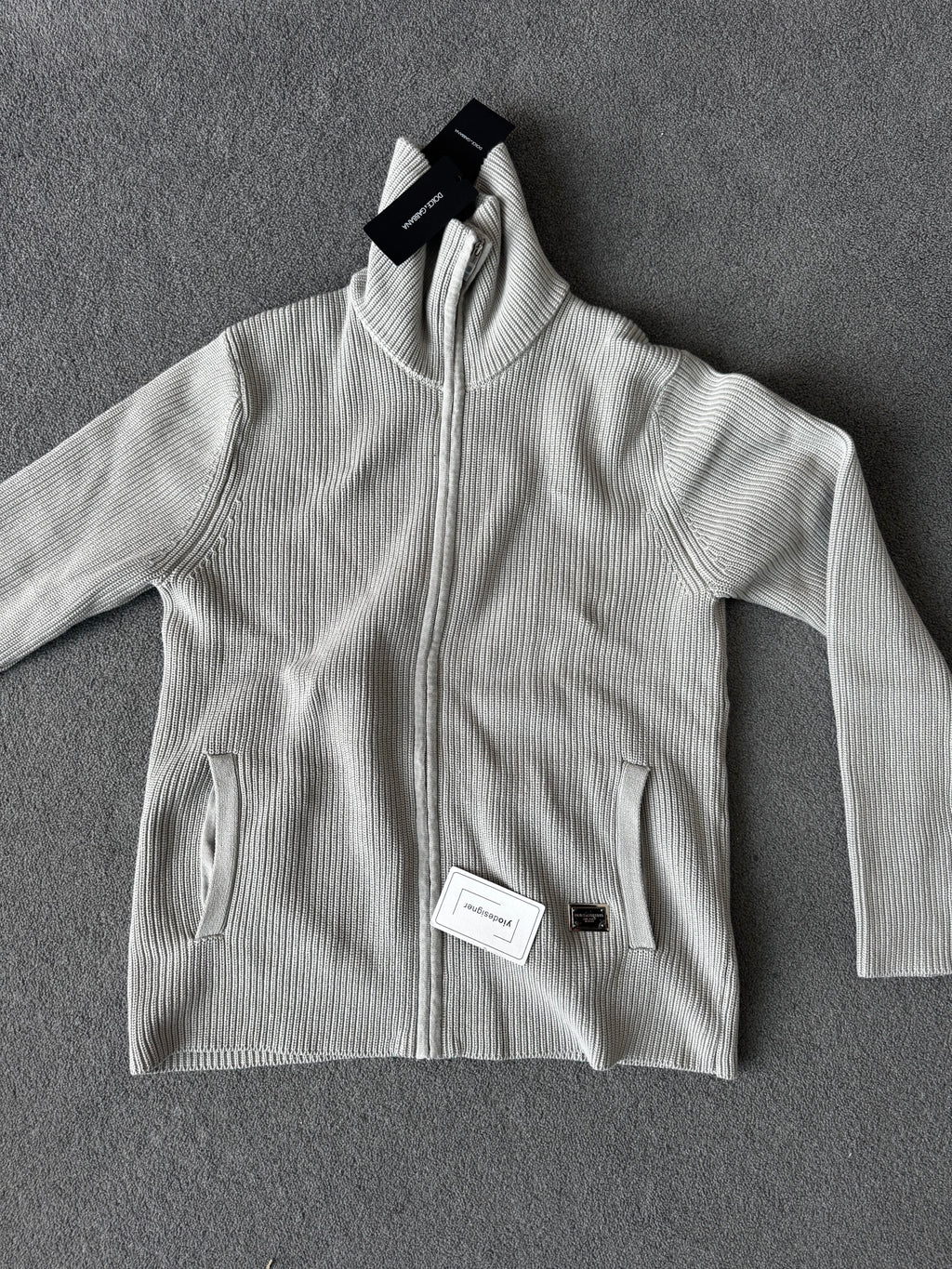Dolce gabana zip up jumper