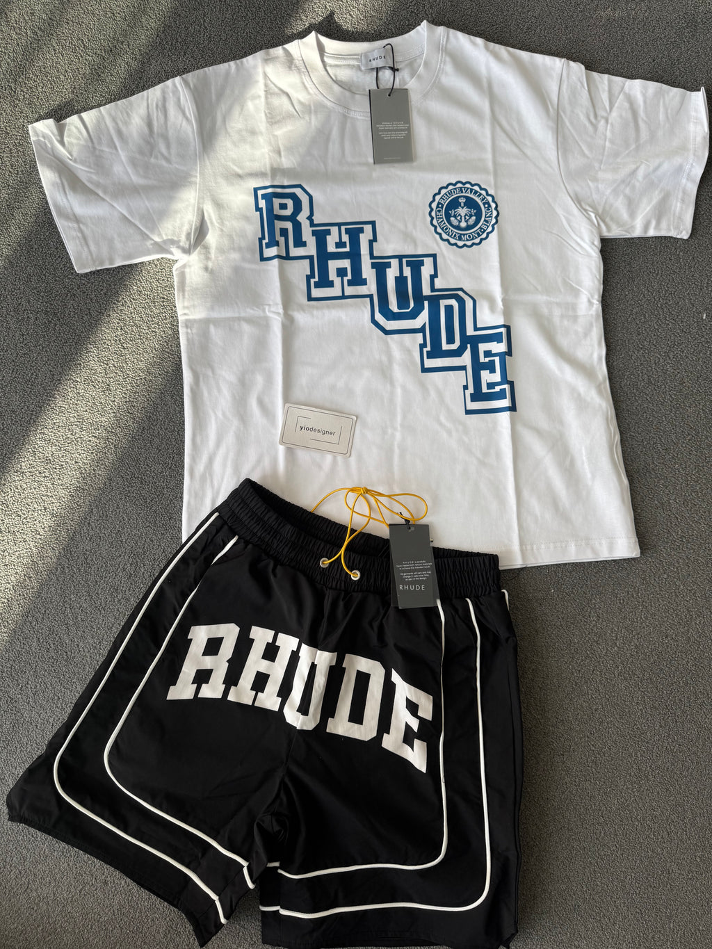 Rhude set (tshirt+short)