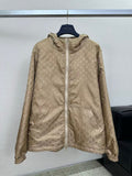 Lv windbreaker beige reversible